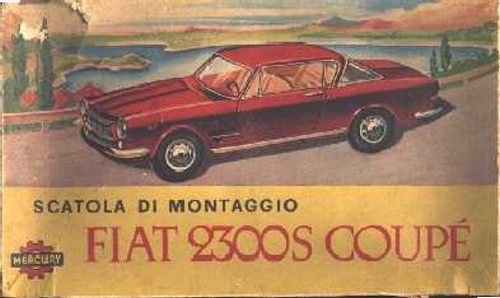 FIAT 2300S Coupe, Scale Models