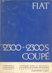 Fiat 2300S Coupe Parts Catalog