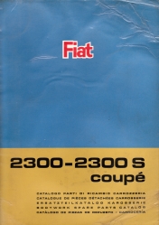 Fiat 2300S Coupe Parts Catalog